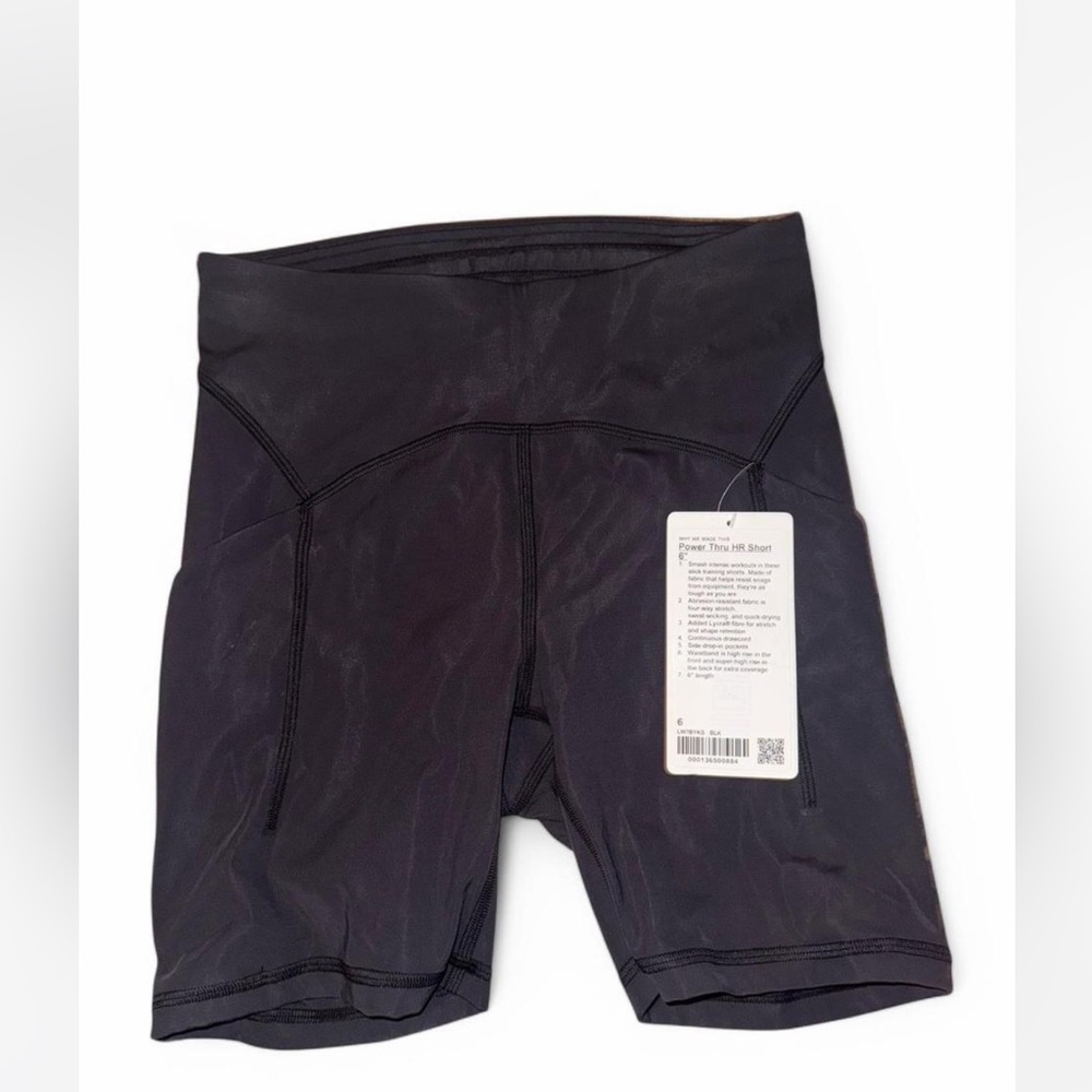 NWT LULU LEMON POWER THRU HG SHORTS